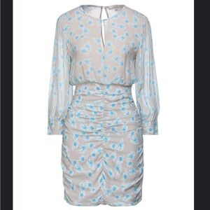 Dorothee Schumacher Floral ruched Long Sleeve Dress